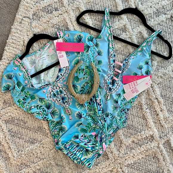 Lilly Pulitzer Other - Lilly Pulitzer Swimsuit set, Brand New w Tags. All 3 retails for $325